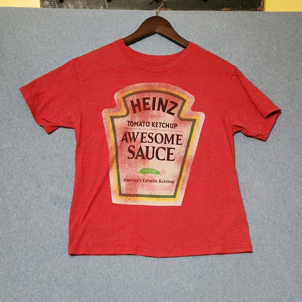 Heinz Ketchup  tee shirt. Size medium